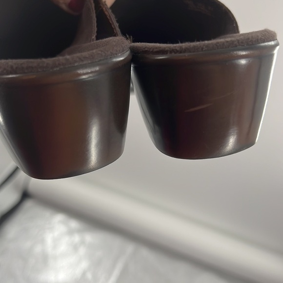 CLARKS BENDABLE’S SLIP ON MULE BROWN SIZE 8.5 - Picture 5 of 7